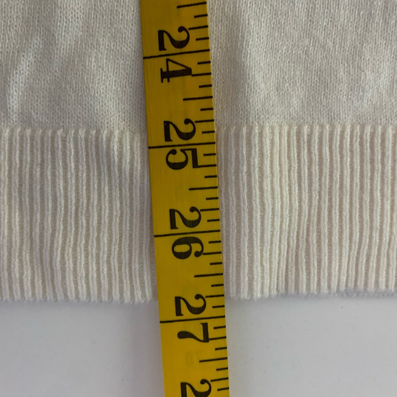 BANANA REPUBLIC Crew Neck Tulip Sleeve W/Bow Tie Detail Cozy‎ Knit Sweater - Picture 11 of 11